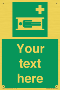 Custom Stretcher Sign